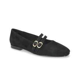 【送料無料】 ベラヴィータ レディース パンプス シューズ Daven Mary Jane Flat Black Suede