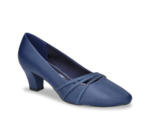 �C�[�W�[�X�g���[�g ���f�B�[�X �V���[�Y �p���v�X Easy Street Cristiny Pump Navy �l�C�r�[