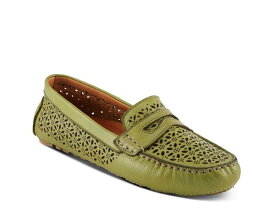 【送料無料】 スプリングステップ レディース スリッポン・ローファー シューズ Crain Moccasin Light Green