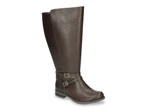 C[W[Xg[g fB[X V[Y u[cECu[c vXTCY u[c Easy Street Bay Plus Plus Wide Calf Boot Brown uE