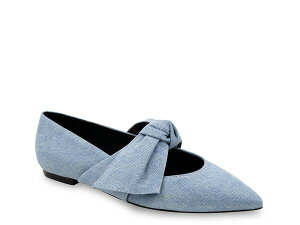 �r�[�V�[�r�[�W�[�}�b�N�X�A�Y���A ���f�B�[�X �V���[�Y �p���v�X BCBGMaxazria Prely Flat Blue �u���[