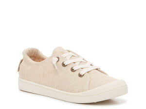 yz LV[ fB[X Xj[J[ V[Y Bayshore Plus Slip-On Sneaker - Women's Tan/Brown/White Stripe
