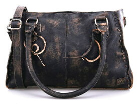 【送料無料】 ベッドステュ レディース ハンドバッグ バッグ Rockababy Leather Shoulder Bag Faded Black/Brown