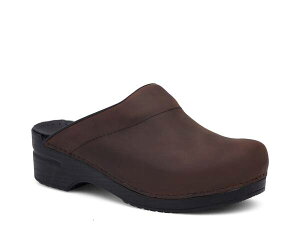 �_���X�R �����Y �V���[�Y �X���b�|���E���[�t�@�[ Dansko Karl Clog Antique Brown �u���E��