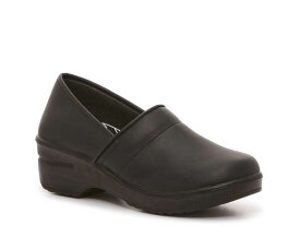 イージーストリート レディース シューズ スリッポン・ローファー Easy Works by Easy Street Lyndee Work Slip-On - Women's Black ブラック