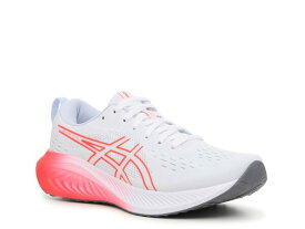 【送料無料】 アシックス レディース スニーカー ウォーキングシューズ シューズ Excite 10 Running Shoe - Women's White/Orange