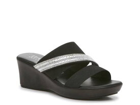 【送料無料】 イタリアンシューメーカー レディース サンダル シューズ Boom Wedge Sandal Black