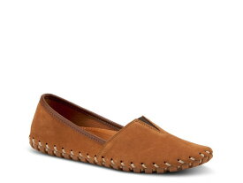 【送料無料】 スプリングステップ レディース スリッポン・ローファー シューズ Kathaleta Slip-On Cognac