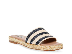【送料無料】 スティーブン ニューヨーク レディース サンダル シューズ Esme Sandal Navy/Beige Stripe