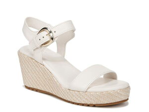 �i�`�����C�U�[ ���f�B�[�X �V���[�Y �T���_�� Naturalizer Stella Espadrille Wedge Sandal White �z���C�g