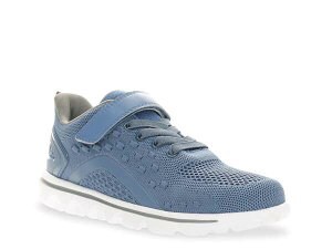 �v���y�b�g ���f�B�[�X �V���[�Y �X�j�[�J�[ Propet TravelActiv Axial FX Walking Shoe - Women's Denim Blue/Grey �O���[