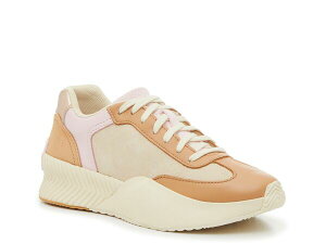 �\���� ���f�B�[�X �V���[�Y �X�j�[�J�[ �v���b�g�t�H�[�� SOREL Ona Platform Sneaker - Women's Honest Beige/Light Pink/Orange �s���N