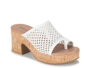 �x�A�g���b�v�X ���f�B�[�X �V���[�Y �T���_�� �v���b�g�t�H�[�� Baretraps Michaela Platform Sandal White �z���C�g