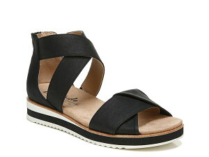 ���C�t�X�g���C�h ���f�B�[�X �V���[�Y �T���_�� �v���b�g�t�H�[�� LifeStride Zoom Platform Sandal Black �u���b�N