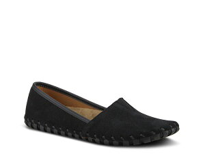 �X�v�����O�X�e�b�v ���f�B�[�X �V���[�Y �X���b�|���E���[�t�@�[ Spring Step Kathaleta Slip-On Black �u���b�N