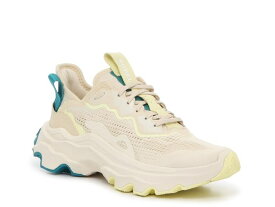 【送料無料】 ソレル レディース スニーカー シューズ Kinetic Breakthru Day Sneaker - Women's Off White/Teal/Yellow