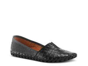 �X�v�����O�X�e�b�v ���f�B�[�X �V���[�Y �X���b�|���E���[�t�@�[ Spring Step Kathaleta Slip-On Black �u���b�N