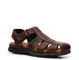 【送料無料】 ドクター・ショール メンズ サンダル シューズ Gaston Fisherman Sandal Brown