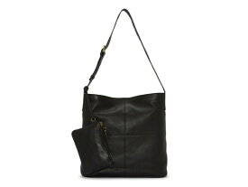 【送料無料】 ラッキーブランド レディース ショルダーバッグ バッグ Kora Leather Shoulder Bag Black