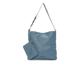 【送料無料】 ラッキーブランド レディース ショルダーバッグ バッグ Kora Leather Shoulder Bag Blue