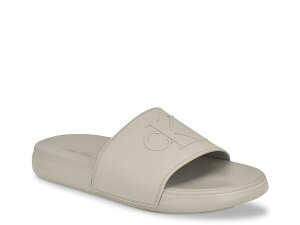 �J���o���N���C�� �����Y �V���[�Y �T���_�� Calvin Klein Wiston Slide Sandal Light Grey �O���[