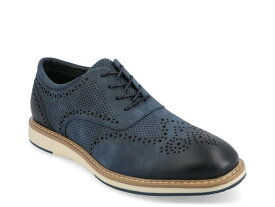 【送料無料】 バンス メンズ オックスフォード シューズ Patrick Oxford Blue