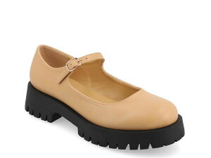 �W�����l �R���N�V���� ���f�B�[�X �V���[�Y �X���b�|���E���[�t�@�[ Journee Collection Kamie Mary Jane Loafer Light Brown �u���E��
