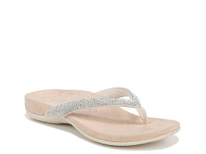 oCIjbN fB[X V[Y T_ Vionic Dillon Shine Sandal Silver Metallic Vo[