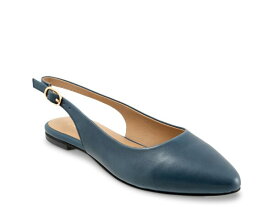 【送料無料】 トロッターズ レディース パンプス シューズ Evelyn Flat Blue