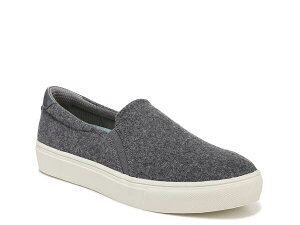 hN^[EV[ fB[X V[Y Xj[J[ Dr. Scholl's Nova Slip-On Sneaker Dark Grey Fabric O[