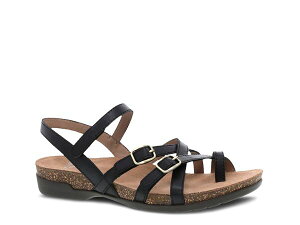 �_���X�R ���f�B�[�X �V���[�Y �T���_�� Dansko Roslyn Sandal Black �u���b�N