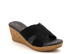 �_�C�r�b�h�e�C�g ���f�B�[�X �V���[�Y �T���_�� David Tate Vikki Wedge Sandal Black �u���b�N