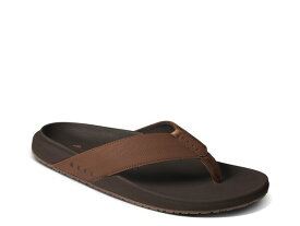 【送料無料】 リーフ メンズ サンダル シューズ Raglan Flip Flop Dark Brown