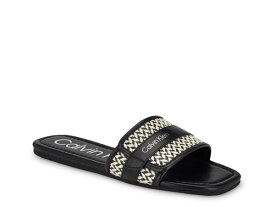 【送料無料】 カルバンクライン レディース サンダル シューズ Bonisa Sandal Black/Light Natural