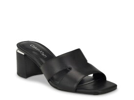 【送料無料】 カルバンクライン レディース サンダル シューズ Valery Sandal Black