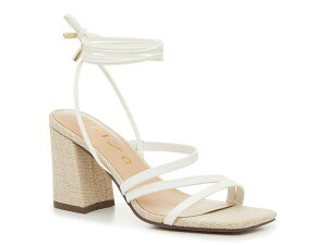 ���j�T ���f�B�[�X �V���[�Y �T���_�� Unisa Canarie Sandal Beige/White �z���C�g
