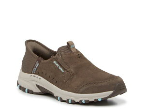 XPb`[Y fB[X V[Y Xj[J[ Skechers Hands Free Slip-Ins Hillcrest Trail Shoe - Women's Dark Taupe g[v