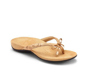 oCIjbN fB[X V[Y T_ Vionic Bella Flip Flop Gold Metallic S[h
