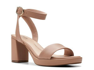 N[NX fB[X V[Y T_ Clarks Ambyrlyn Sandal Beige x[W