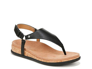 oCIjbN fB[X V[Y T_ Vionic Kirra II Wedge Sandal Black ubN