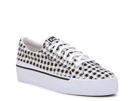 【送料無料】 ケッズ レディース スニーカー シューズ Jump Kick Duo Platform Sneaker - Women's White Plaid Print