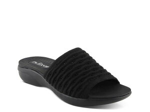 tNTX fB[X V[Y T_ Flexus by Spring Step Deondre Wedge Sandal Black ubN