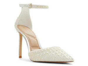 �A���h ���f�B�[�X �V���[�Y �p���v�X Aldo Derperla Pump White �z���C�g