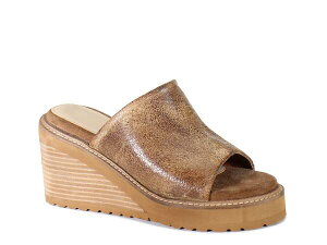 �f�B�o�g�D���[ ���f�B�[�X �V���[�Y �T���_�� Diba True Cloud Fall Wedge Sandal Cognac