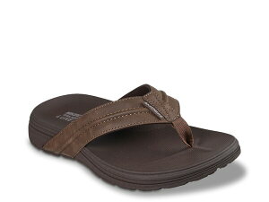 XPb`[Y Y V[Y T_ bNXtBbg Skechers Relaxed Fit Patino Marlee Flip Flop Dark Brown uE