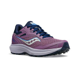 【送料無料】 サッカニー レディース スニーカー ウォーキングシューズ シューズ Cohesion 16 Trail Running Shoe - Women's Purple
