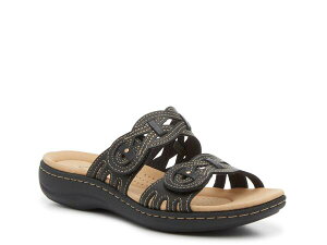 N[NX fB[X V[Y T_ Clarks Laurieann Dusk Sandal Black ubN