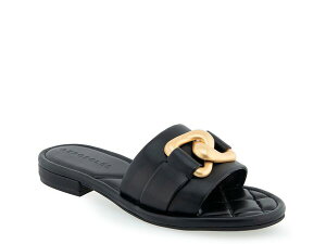 �G�A���\�[���Y ���f�B�[�X �V���[�Y �T���_�� Aerosoles Big Charm Sandal Black �u���b�N