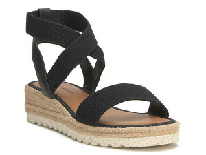 ���b�L�[�u�����h ���f�B�[�X �V���[�Y �T���_�� Lucky Brand Thimba Espadrille Wedge Sandal Black �u���b�N