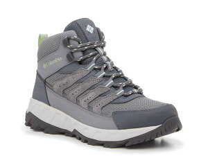 �R�����r�A ���f�B�[�X �V���[�Y �u�[�c�E���C���u�[�c Columbia Strata Hiking Boot Grey Steel �O���[